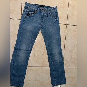Miss Sixty Classic Blue Straight Leg Jeans